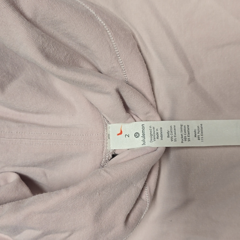 Lululemon Go Forward Pullover Porcelain Pink size 2 - Picture 7 of 10